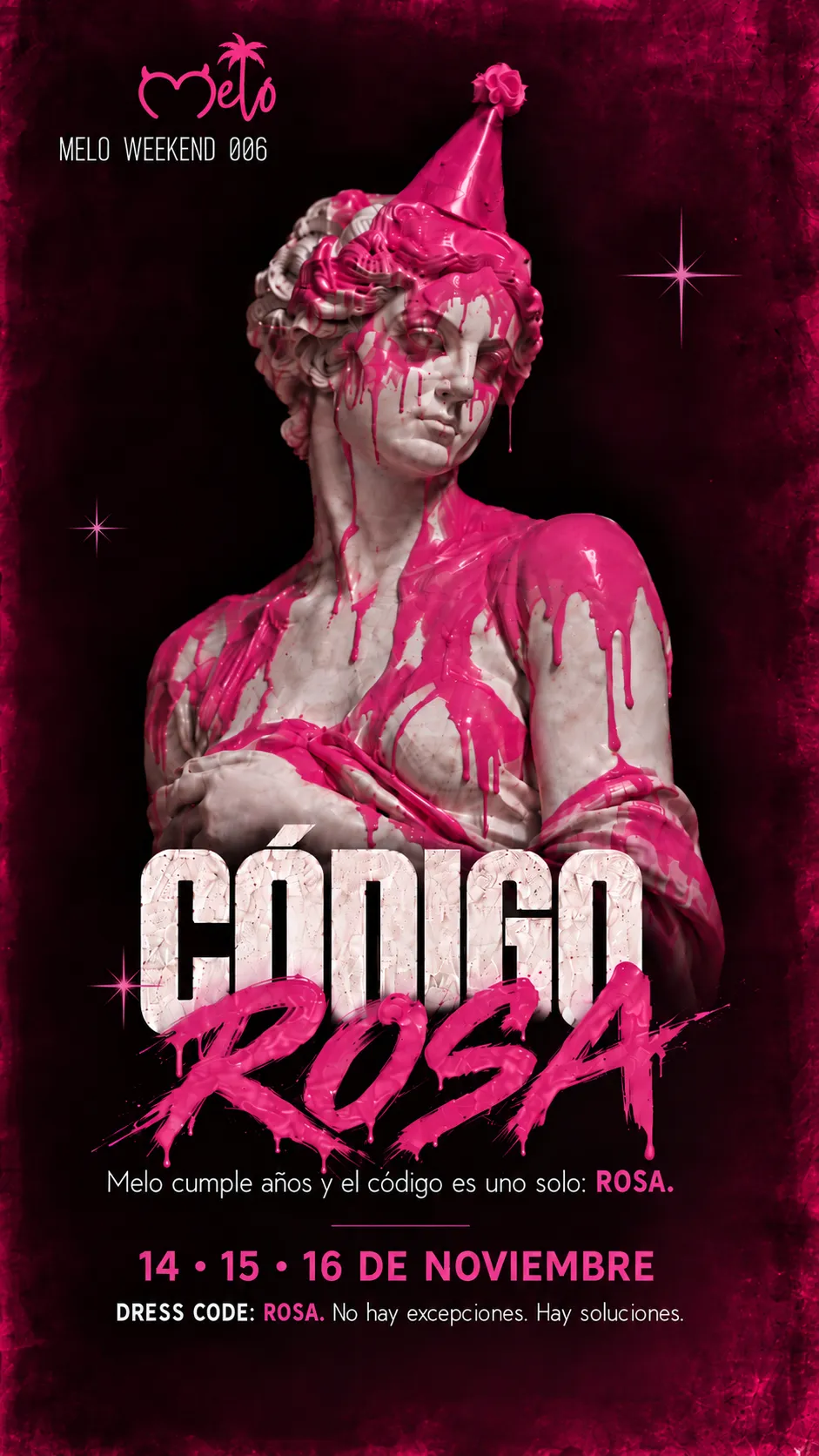 Melo Weekend 006 · Código Rosa